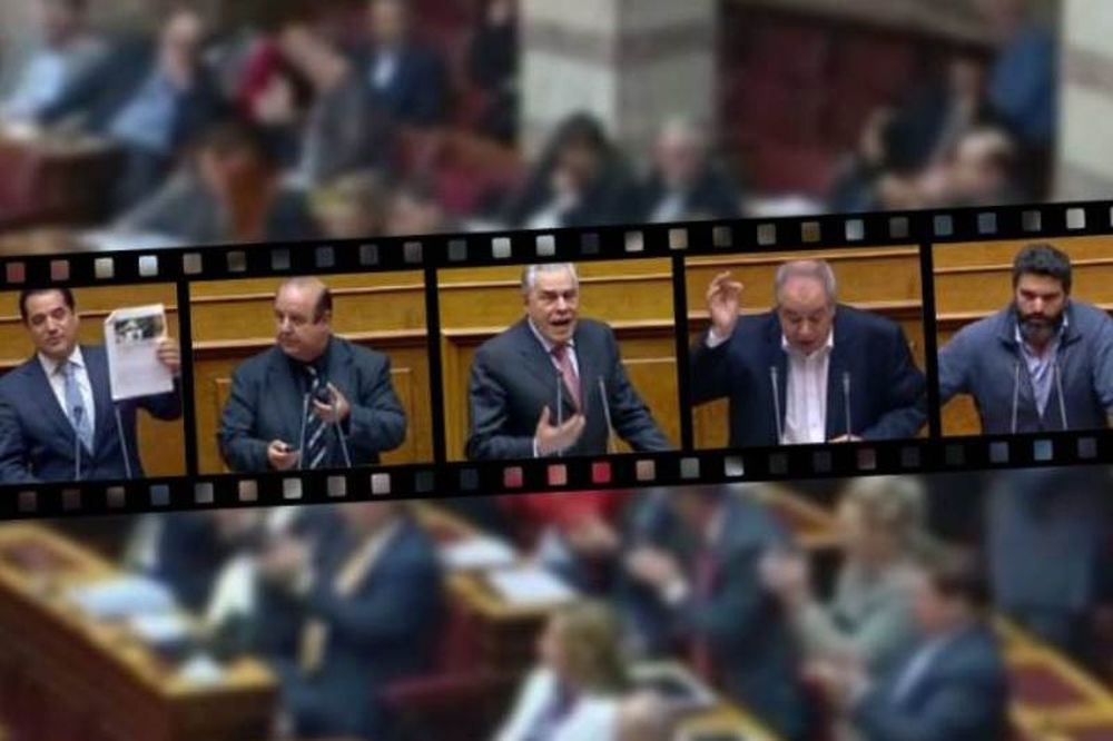 Έκαναν τσίρκο -πάλι- τη λειτουργία της Βουλής (videos)