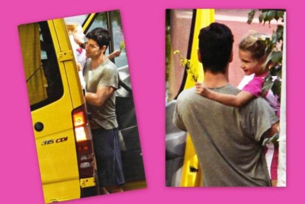 Σάκης Ρουβάς: Τρυφερές καθημερινές στιγμές με την Αναστασία 