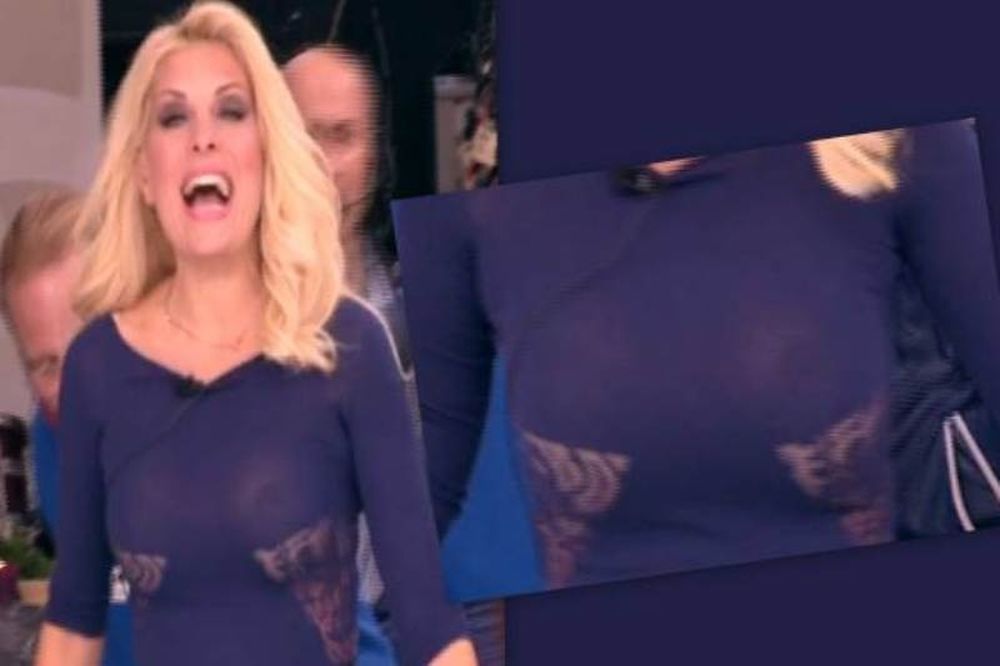 To αποκαλυπτικό «ατύχημα» της Μενεγάκη (video)