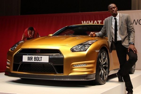Σε δημοπρασία το «χρυσό» Nissan GT-R του Μπολτ