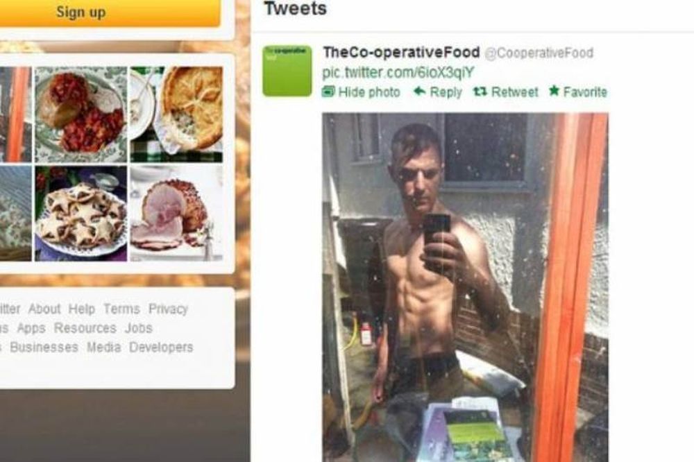 Δημοσίευσε κατά λάθος ημίγυμνη φωτογραφία στο Twitter της εταιρείας!