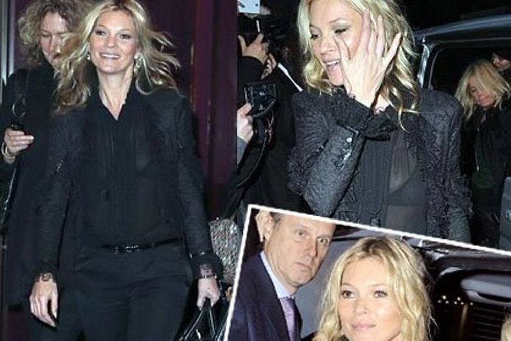 H Kate Moss τα «πετάει» για άλλη μια φορά έξω