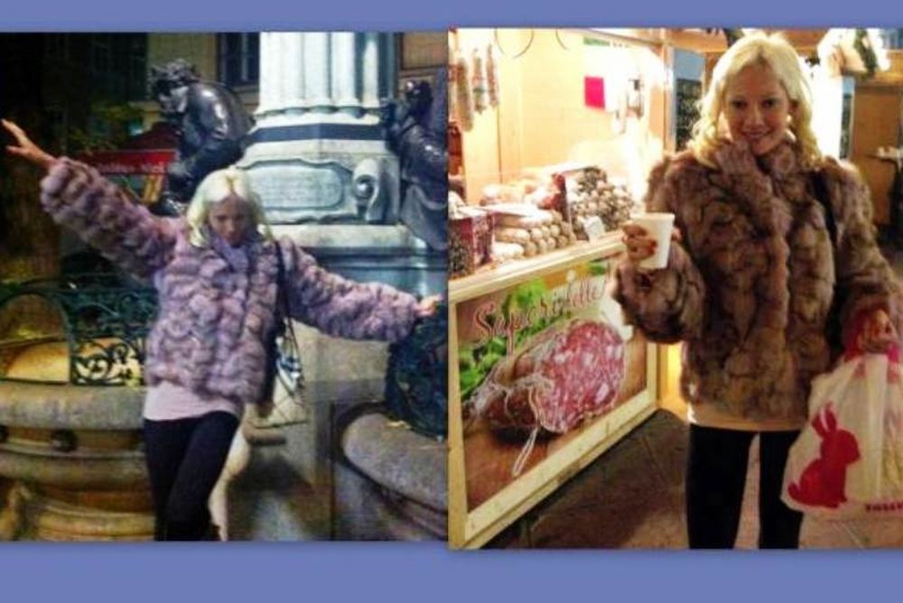 Η Αλεξανδράτου με γούνα υπερπαραγωγή στην Βιέννη! (φωτό) 