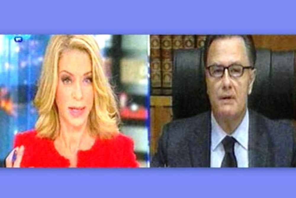 Το τεχνικό πρόβλημα της Στάη στο χθεσινό δελτίο ειδήσεων της ΝΕΤ 