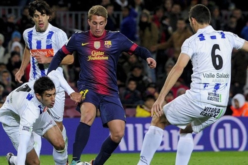 Μπαρτσελόνα: Η εμφάνιση του Ντεουλοφέου (video)