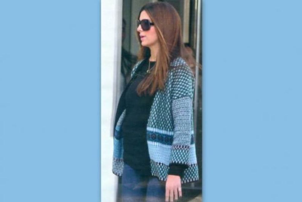 Σταματίνα Τσιμτσιλή: Εμφανής πλέον η κοιλίτσα της (φωτό)