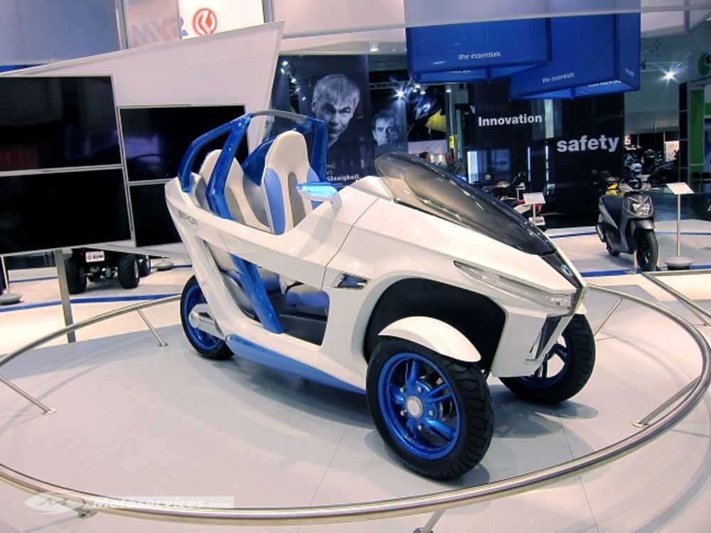 SYM EX-3  (Concept): Το EX-3 δείχνει το μέλλον της εξέλιξης των οχημάτων