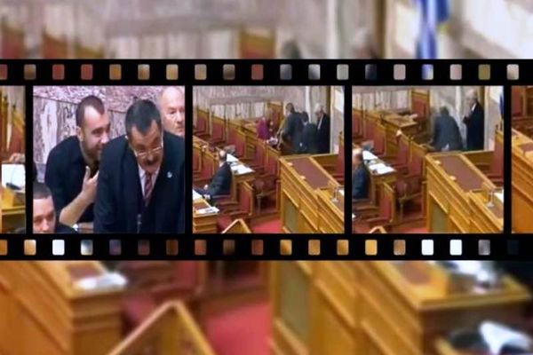 Βίντεο: Δείτε την τούμπα του υπουργού Τσαυτάρη στη Βουλή 