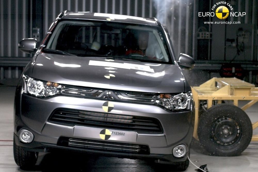 Mitsubishi Outlander @ Euro NCAP