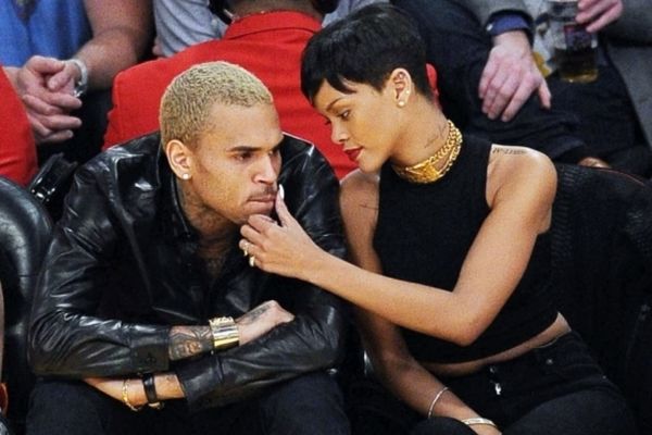 Λος Άντζελες Λέικερς: Μαζί Ριάνα, Κρις Μπράουν (photos)