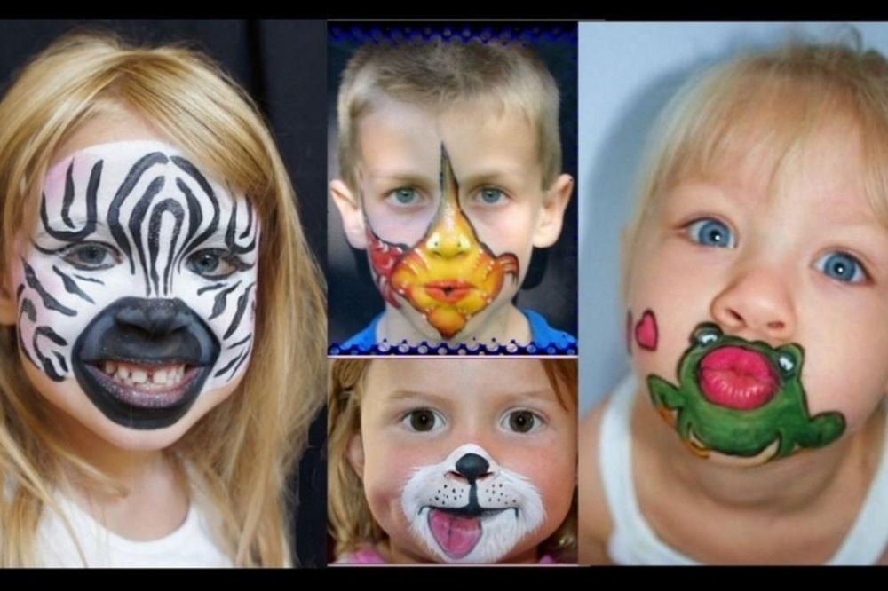 Απίθανα face paintings με χιούμορ και φαντασία