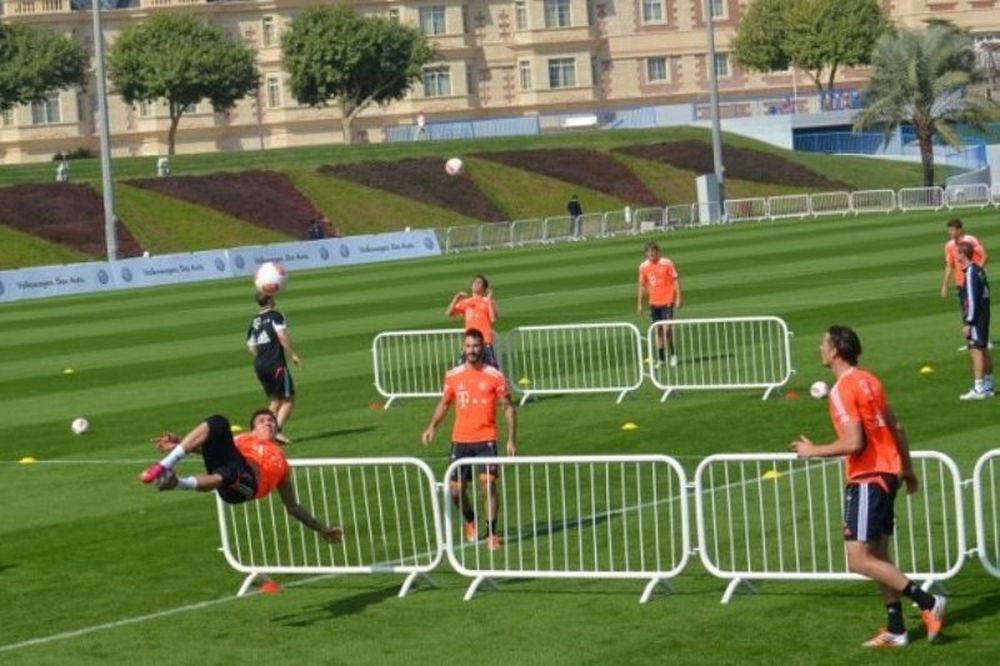 Μπάγερν Μονάχου: Το… χάρηκαν το ποδοτένις! (video)