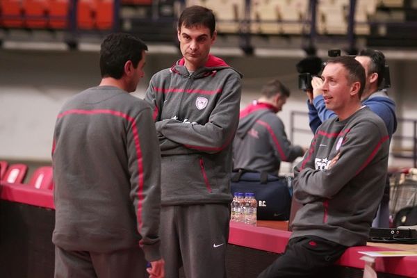 Ολυμπιακός: Η προπόνηση στο ΣΕΦ (photos)