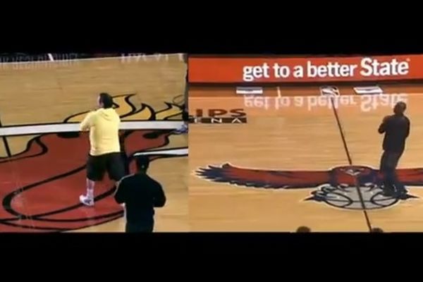 NBA: Ποιο σουτ οπαδού από το κέντρο είναι καλύτερο; (video)