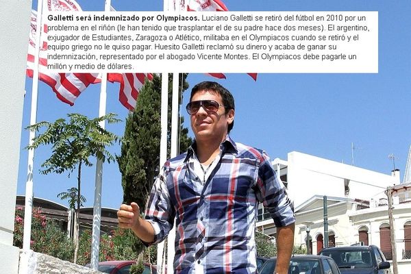 Ολυμπιακός: Δικαιώθηκε και παίρνει 1,5 εκατ. δολάρια ο Γκαλέτι