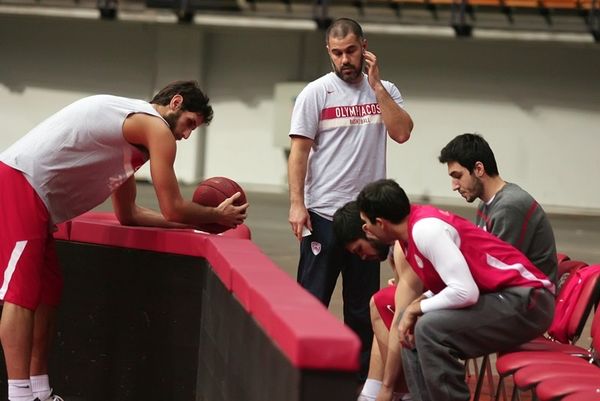 Ολυμπιακός: Η προπόνηση στο ΣΕΦ (photos)