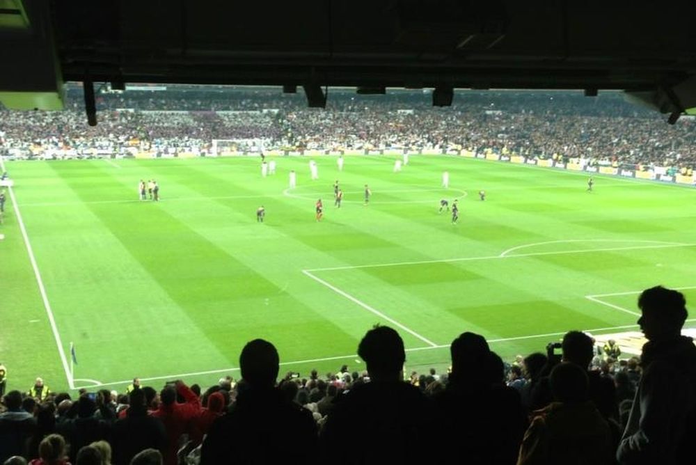 Η μπασκετική Ρεάλ στο Μπερναμπέου (photos)