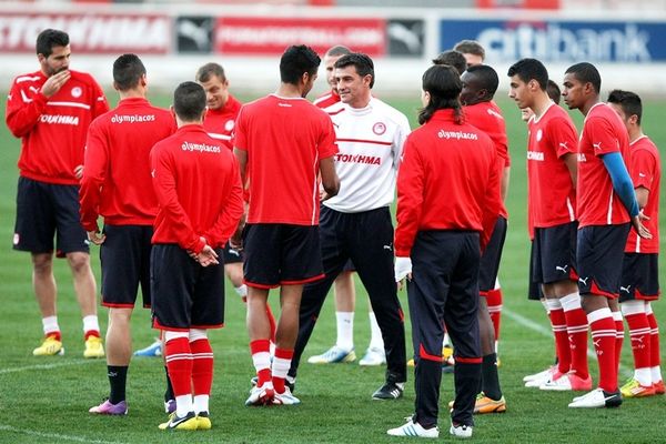 Ολυμπιακός: Η «πρώτη» του Μίτσελ (photos)