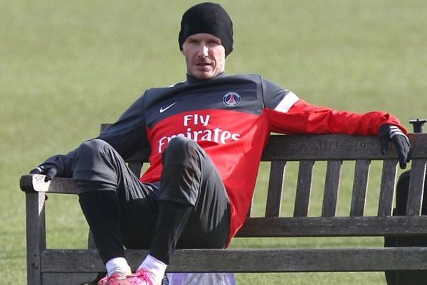 Παρί Σεν Ζερμέν: Η προπόνηση του Μπέκαμ στο Λονδίνο (photos+video)