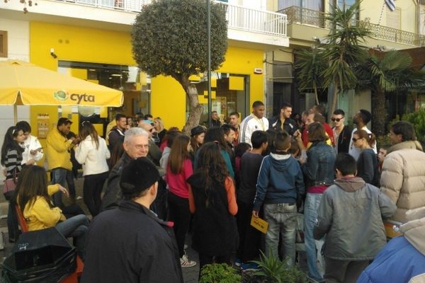 Περιστέρι: Θερμή υποδοχή