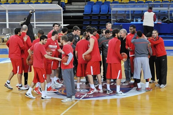 Ολυμπιακός: Με Αγγελόπουλους η προπόνηση (photos)