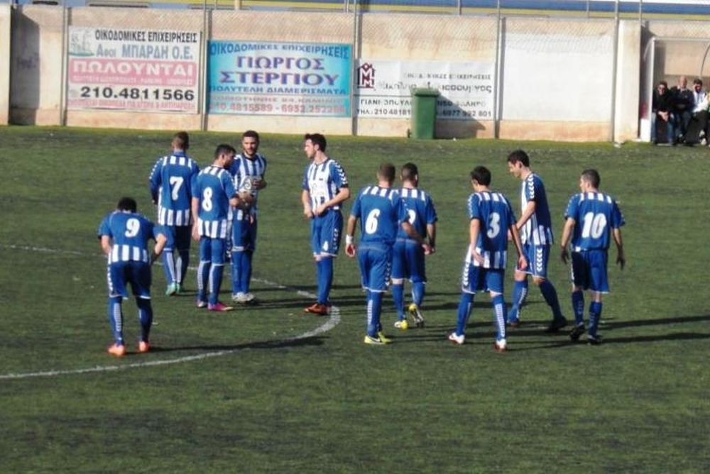 Ατρόμητος Πειραιά-Τριγλία Ραφήνας 1-0