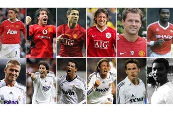 Ρεάλ - Γιουνάιτεντ: Έξι κοινοί θρύλοι