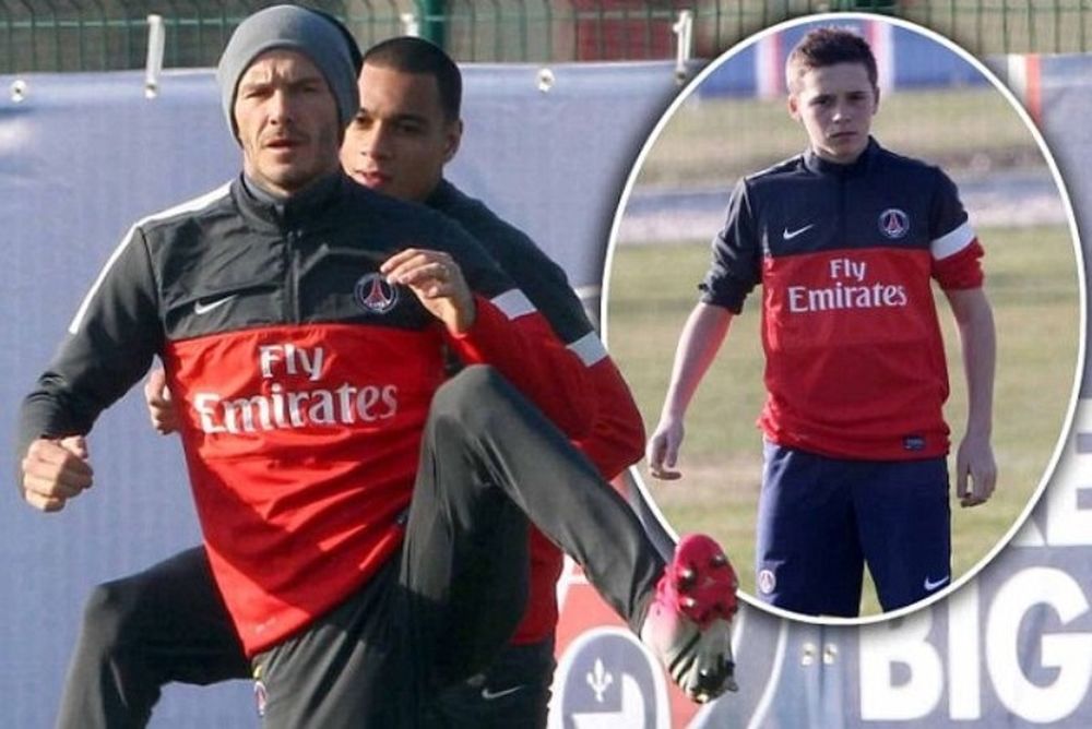 Στην Παρί και ο γιος του Μπέκαμ, Μπρούκλιν! (photos)