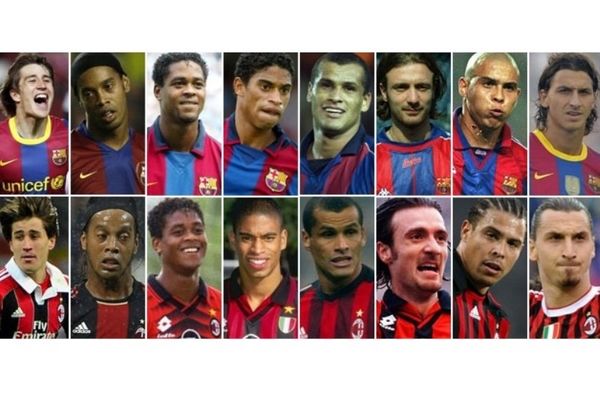 Μίλαν - Μπαρτσελόνα: Οι κοινοί θρύλοι