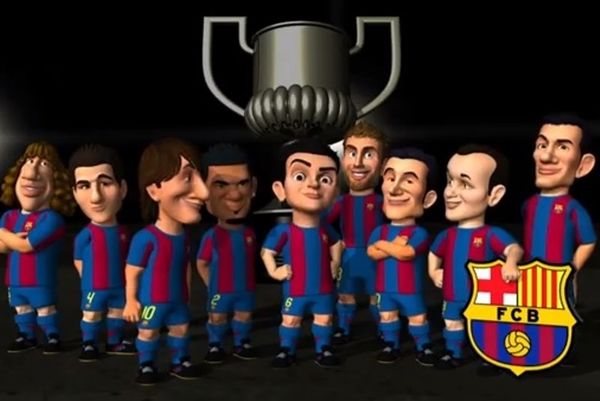 Μπαρτσελόνα: Τα Barca Toons βάζουν πολλά γκολ στη Ρεάλ (video)
