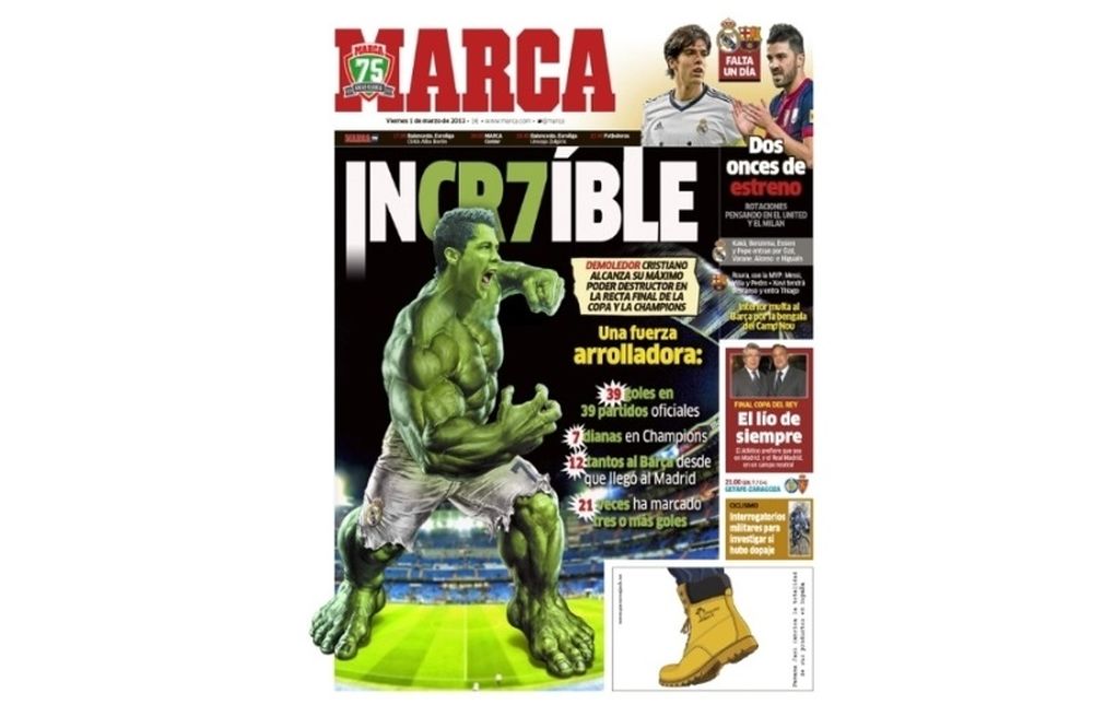 Ρεάλ Μαδρίτης: Hulk ο Ρονάλντο!