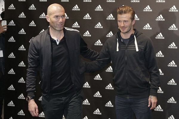 Χαμός στο Παρίσι για Μπέκαμ και Ζιντάν (video)