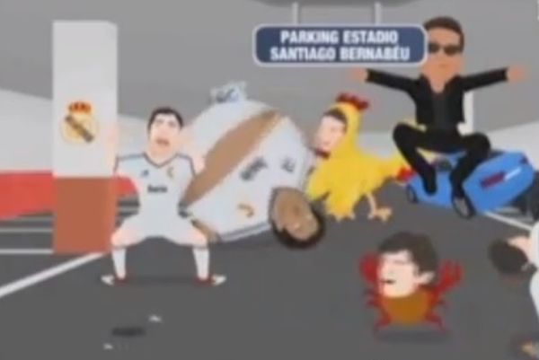 Ρεάλ Μαδρίτης: Harlem Shake στο πάρκινγκ του Μπερναμπέου (video)