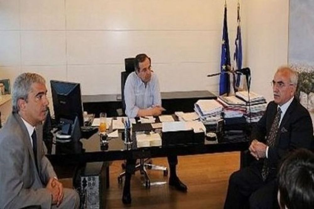 ΠΑΟΚ: Συναντήθηκε με Σαμαρά ο Σαββίδης