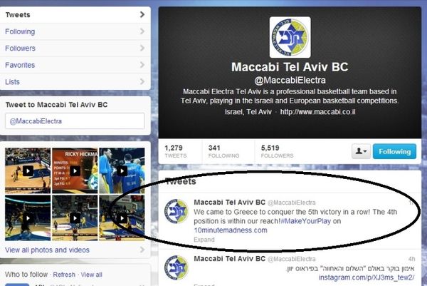 Μακάμπι Τελ Αβίβ: «Διπλό με Ολυμπιακό!»