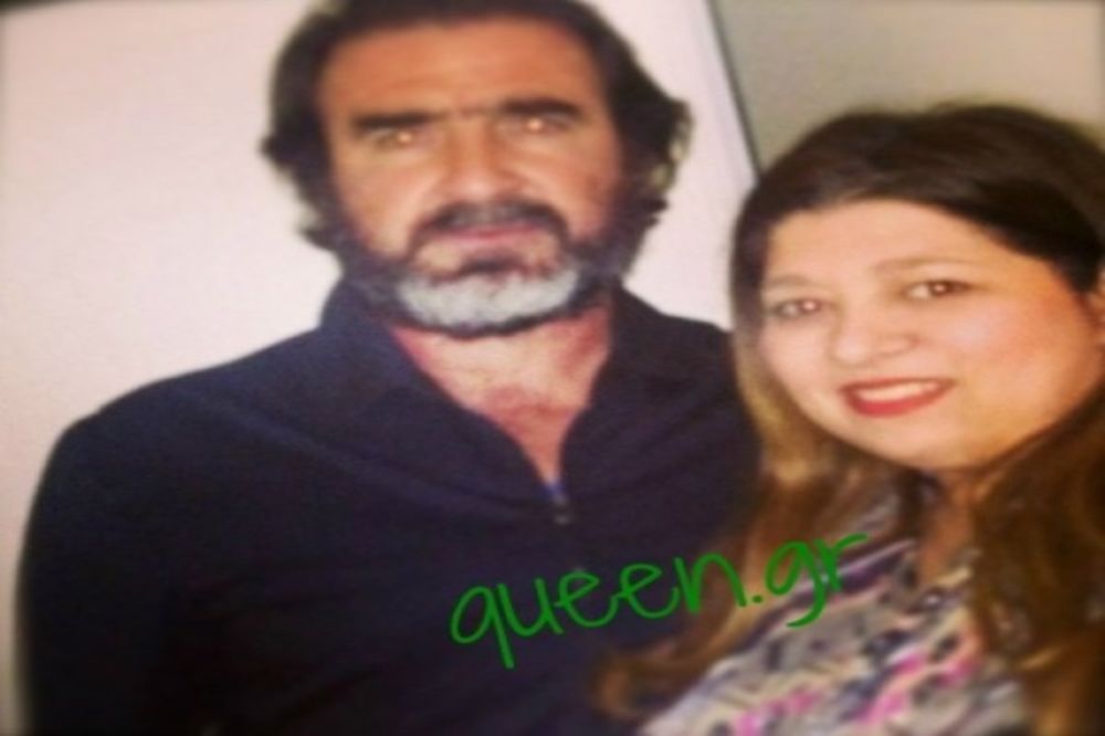 «With King Eric Cantona»