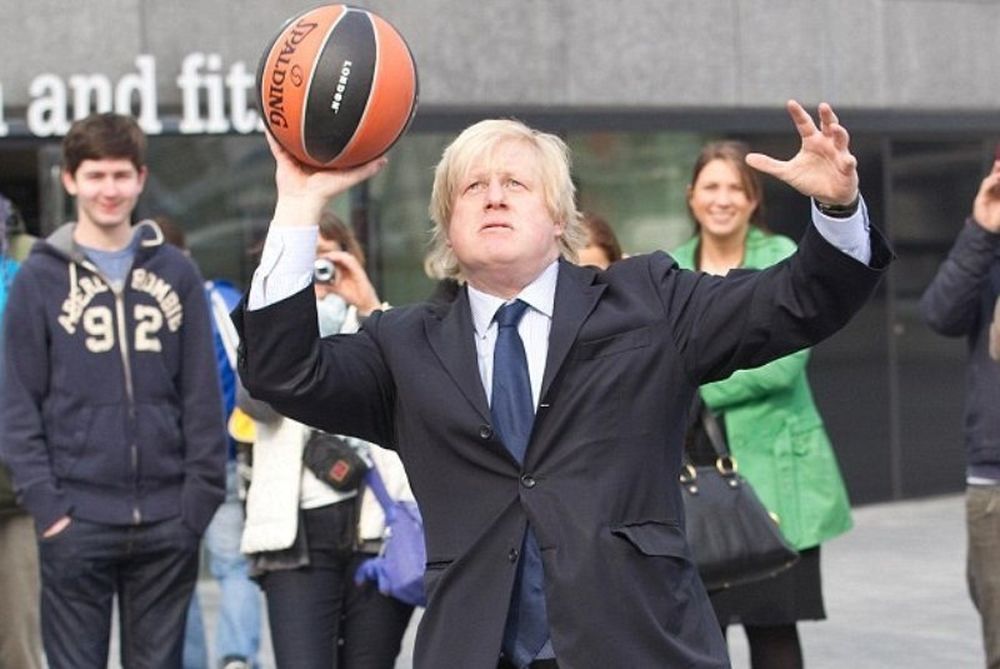 Ευρωλίγκα: Τζόρνταν... ο δήμαρχος του Λονδίνου ενόψει Final 4! (photos+video)