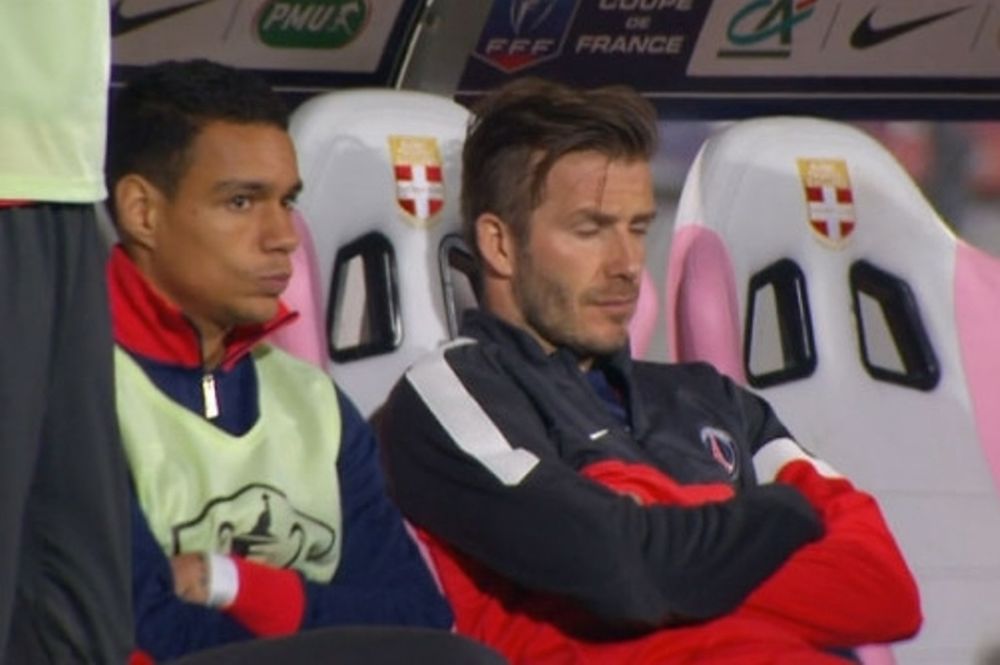 Παρί Σεν Ζερμέν: Κοιμήθηκε στον πάγκο ο Μπέκαμ! 