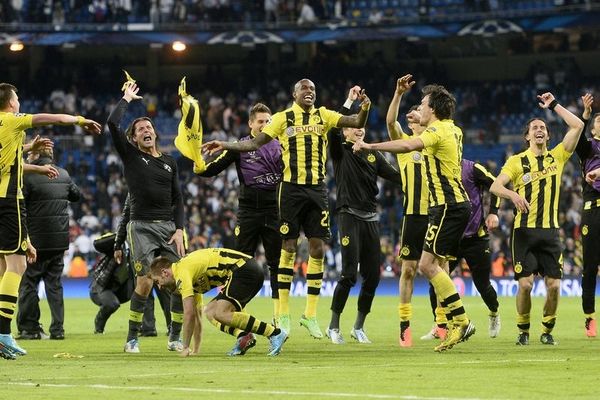 Μπορούσια Ντόρτμουντ: Τα «τρελά» πανηγύρια στο «Μπερναμπέου» (videos)