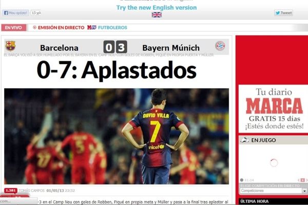 Ισπανικά Μέσα: «Με κάτω το κεφάλι»