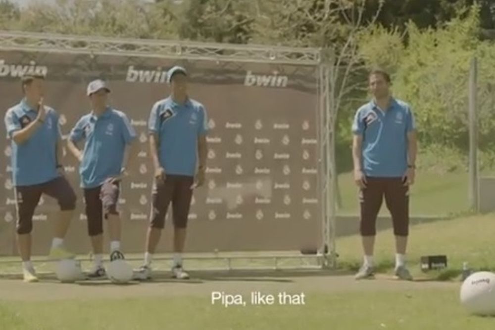 Η Ρεάλ παίζει… ποδοσφαιρο-γκόλφ! (video)