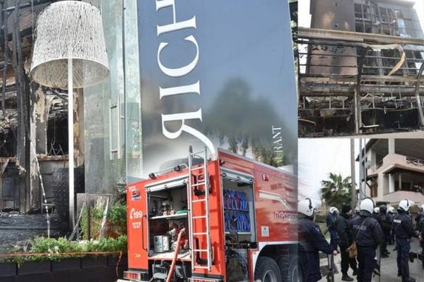 Μαφιόζικος εμπρησμός σε γνωστή καφετέρια της Γλυφάδας