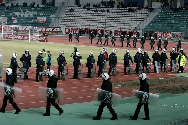 Ηρακλής: Μπλόκο της Αστυνομίας για το Πανθεσσαλικό