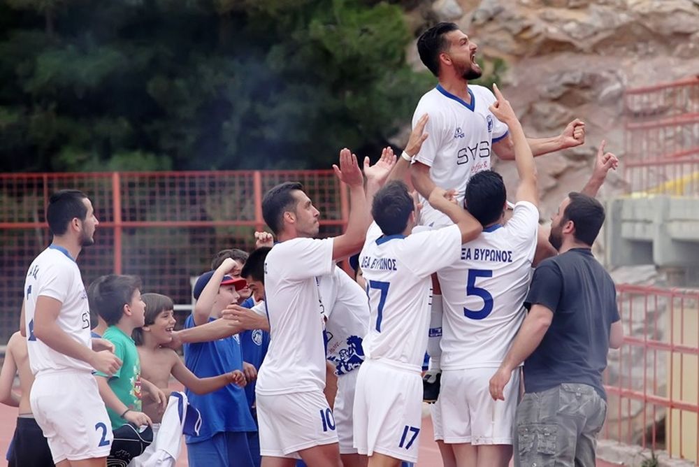 Δόξα Βύρωνα – Χαραυγιακός 2-0