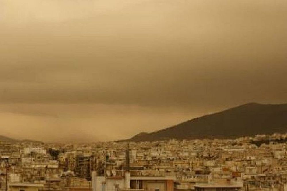Ζέστη και σκόνη από την Αφρική και σήμερα