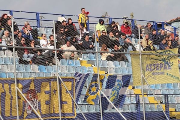Αστέρας Τρίπολης: Με κόσμο στο Περιστέρι