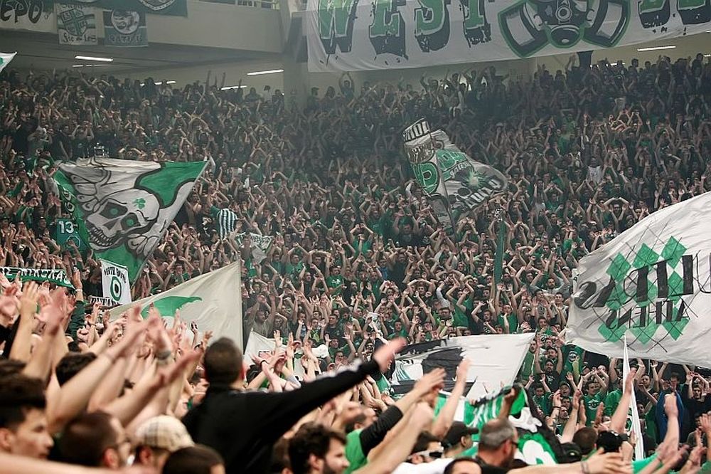 Παναθηναϊκή ατμόσφαιρα για το 2-0 στο ΟΑΚΑ (photos+videos)