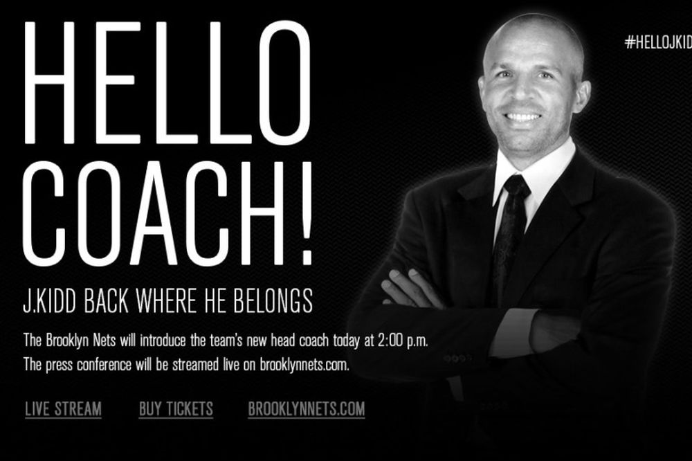 Μπρούκλιν Νετς: «Hello coach (Kidd)!»