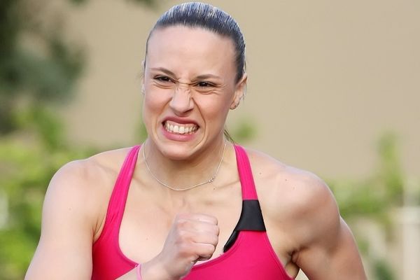 Στίβος: Η Κυριακοπούλου είχε κέφια!