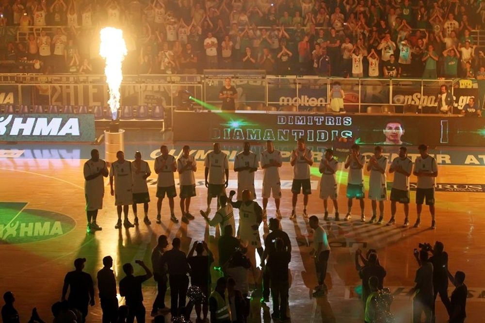 Παναθηναϊκός: Τα εντυπωσιακά εφέ της φιέστας (photos)